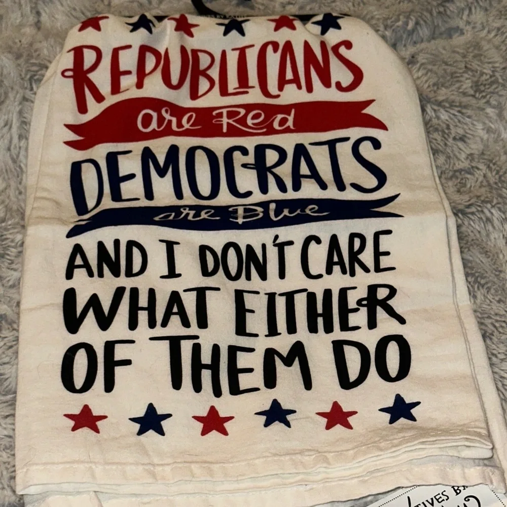 Funny‎ Political Kitchen Towel